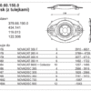 Dysk belki tnącej kosiarki - z tulejkami - 380.60.150.0 - Pottinger