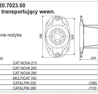 88+2420.7023.00 Bęben transportujący wewn. - POTTINGER