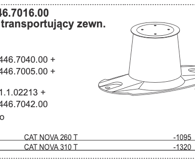 88+2446.7016.00 Bęben transportujący zewn. - POTTINGER