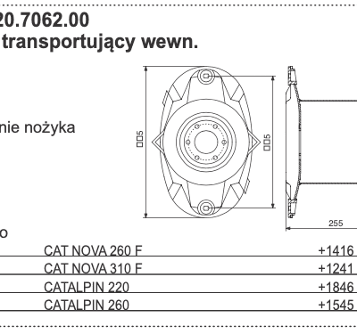 88+2420.7062.00 Bęben transportujący wewn. - POTTINGER