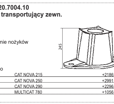 88+2520.7004.10 Bęben transportujący zewn. (wysoki) - POTTINGER