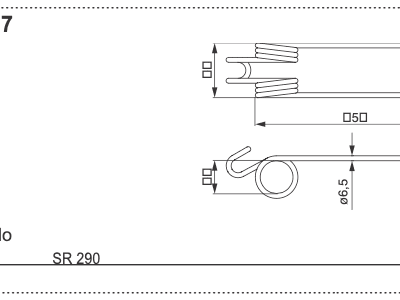 Palec zgrabiarki - ząb sprężysty - 436.017 - Poettinger