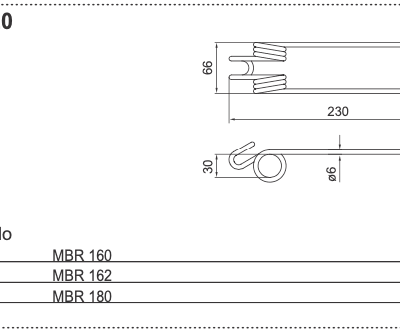 Palec zgrabiarki - ząb sprężysty - 436.020 - Poettinger