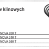 Zestaw pasków klinowych do napędu