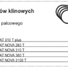 Zestaw pasków klinowych 860 obr/min do spulchniacza palcowego