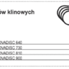 Zestaw pasków klinowych do napędu