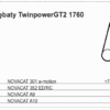 Paskek zębaty TwinpowerGT2 1760 do napędu