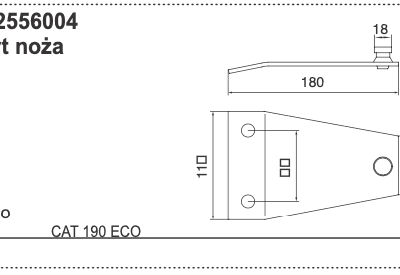 Docisk noża - 25+152556004 - POTTINGER