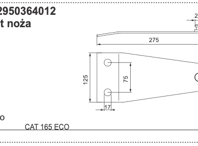 Docisk noża - 26+ 532950364012 - POTTINGER