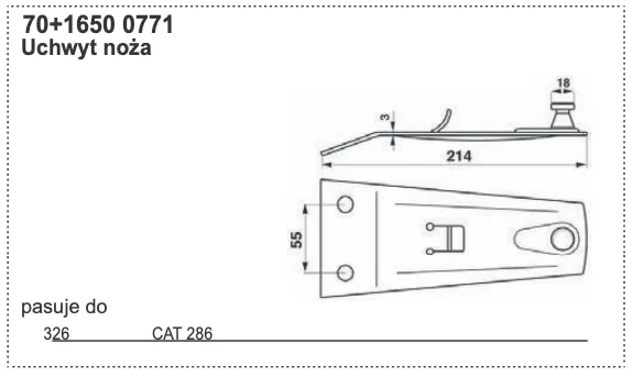 Resor piórowy - 70+1650 0771 - POTTINGER