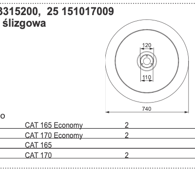 Talerz Ø 735MM - 25+153315200 - POTTINGER