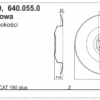 Talerz roboczy QSTE 864 mm - 640.055.0 - Pottinger