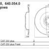 Talerz roboczy 1064mm - 640.054.0 - Pottinger