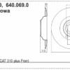 Tarcza ślizgowa - 640.069.0 - Pottinger