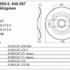 Talerz roboczy 605mm - 344.60.009.0 - Pottinger