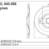 Tarcza ślizgowa 692mm - 345.60.009.0 - Pottinger