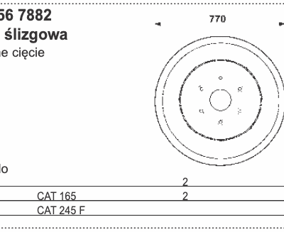 Tarcza ślizgowa normalnego cięcia - 0656 7882 - Pottinger