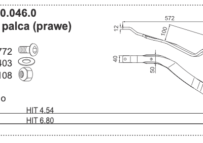 Ramię palca (prawe)