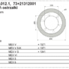 Kamień ostrzałki D=490 mm - 450.70.012.1 - Pottinger