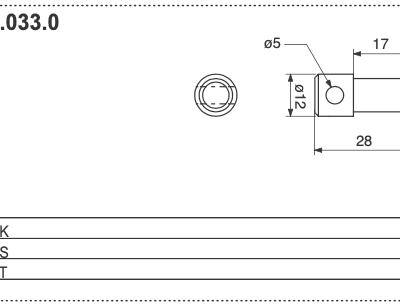 Kołek ścinający - 435.80.033.0 - Pottinger