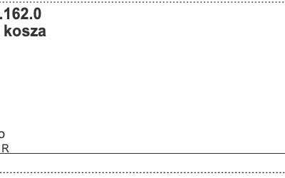 Blacha kosza - 410.10.162.0 - Pottinger