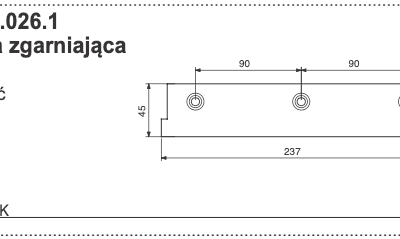 Blacha zgarniająca - 055.04.026.1 - Pottinger