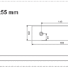 Skorbak 205x55 mm - 435.712 - Pottinger