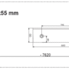 Skorbak 230x55 mm - 435.717 - Pottinger