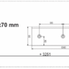 Skorbak 235x70 mm - 410.40.014.0 - Pottinger