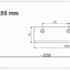 Skorbak 235x55 mm - 410.41.020.0 - Pottinger