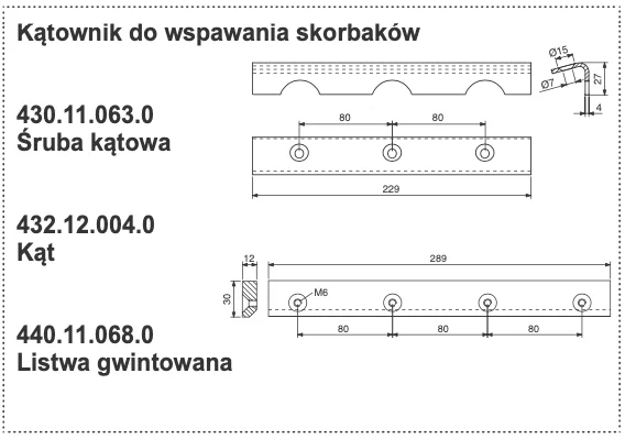 Śruba kątowa - 430.11.063.0 - Pottinger