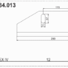 Nóż do sieczkarni MEX IV - 434.013 - Pottinger
