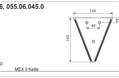 Nóż MEX II - 434.036 - Pottinger