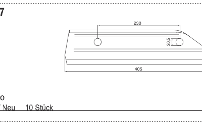 Noże MEX IV - 434.117 - Pottinger