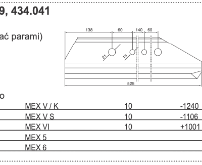 Noże MEX - 434.129 - Pottinger