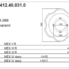 Nóż L - 434.021 - Pottinger