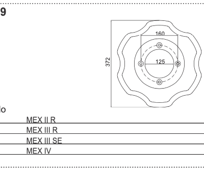 Nóż L - 434.069 - Pottinger