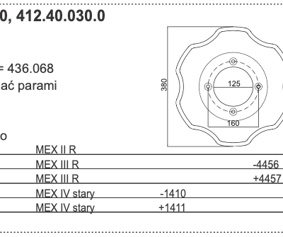 Nóż R - 434.020 - Pottinger