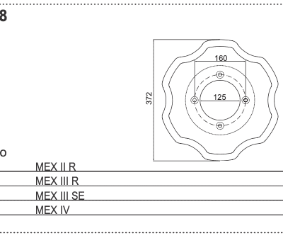 Nóż R - 434.068 - Pottinger