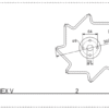 Nóż L - 434.093 - Pottinger