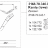 Ramię palca – Lewe – 2168.70.046.0 – Pottinger