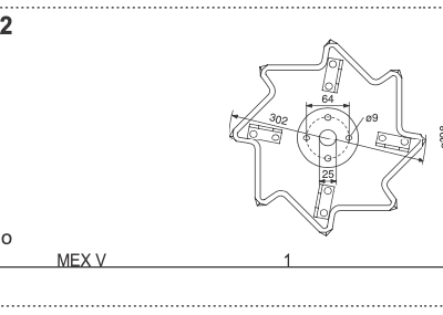 Nóż R - 434.092 - Pottinger