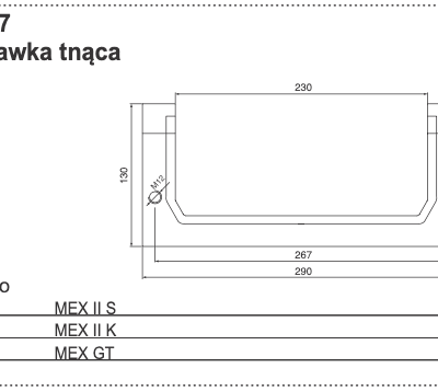 Stalnica - Przystawka tnąca - MEX II MEX GT - 434.047 - Pottinger