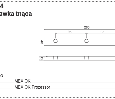 Przystawka tnąca MEX - 434.094 - Pottinger