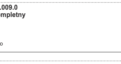 Nóż przyczepy samozbierającej - kompletny - 146.41.009.0 - POTTINGER