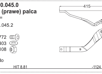 Ramię (prawe) palca