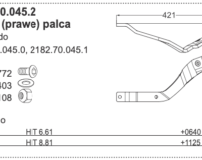 Ramię (prawe) palca