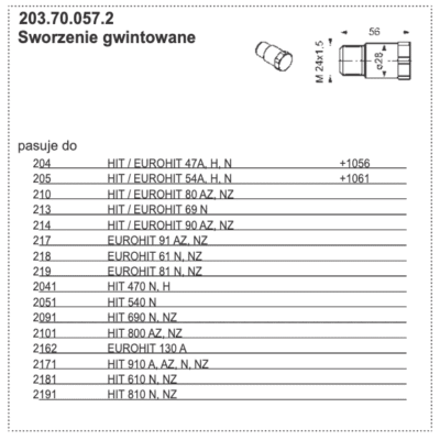 Szpilka - 203.70.057.2 - POTTINGER