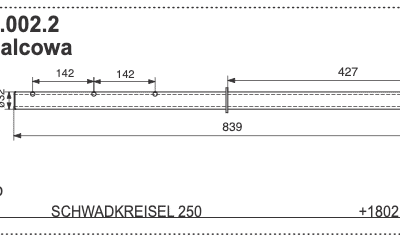 Rura palcowa - 237.06.002.2 - Pottinger