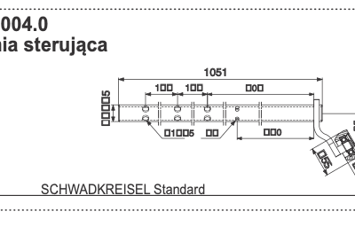 Dźwignia sterująca - 242.60.004.0 - Pottinger